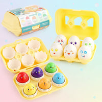 Thumbnail for Montessori 3D Eggs Puzzle – En sjov påskeaktivitet – Æg-sorteringsspil