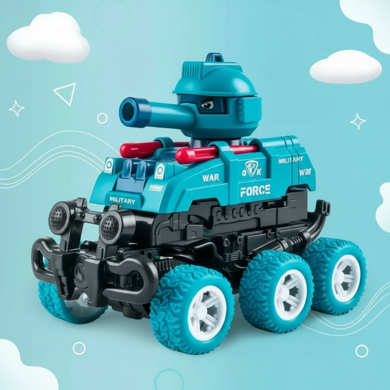 TankHero – Aktiv og robust – Legetøjstank med skydefunktion