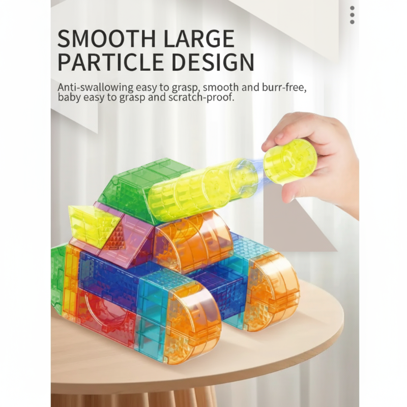 MagniCube – Kreativt og lærerigt – Magnetisk byggeklodssæt