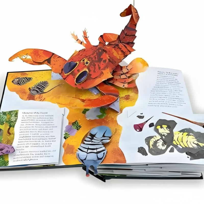 JurassicKids – Spændende og lærerigt – 3D-pop-up-bog om dinosaurer