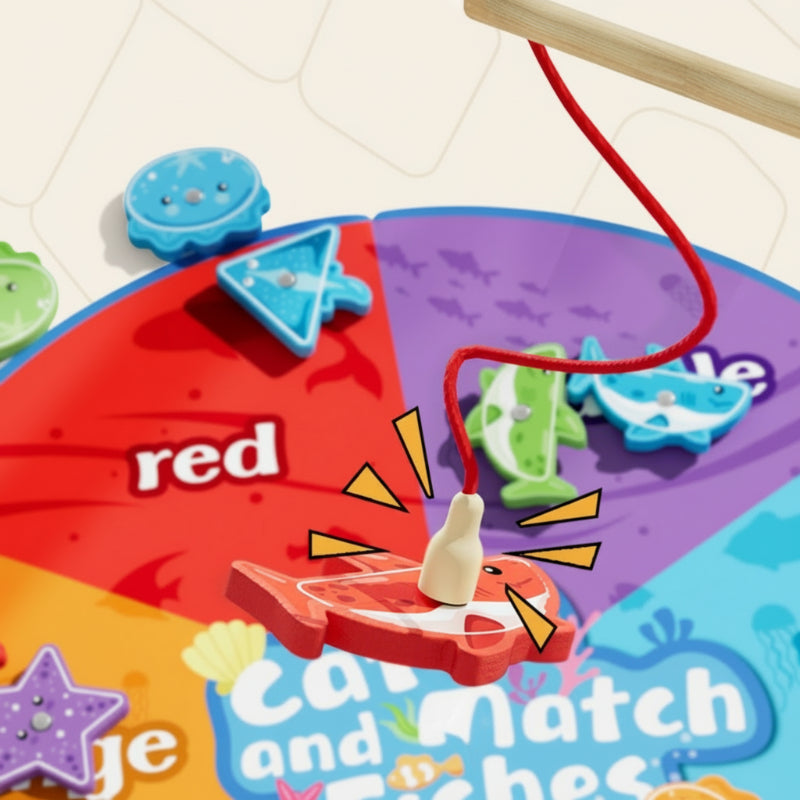 SmartFish – Sjovt og lærerigt – Fiskemagnet-legesæt