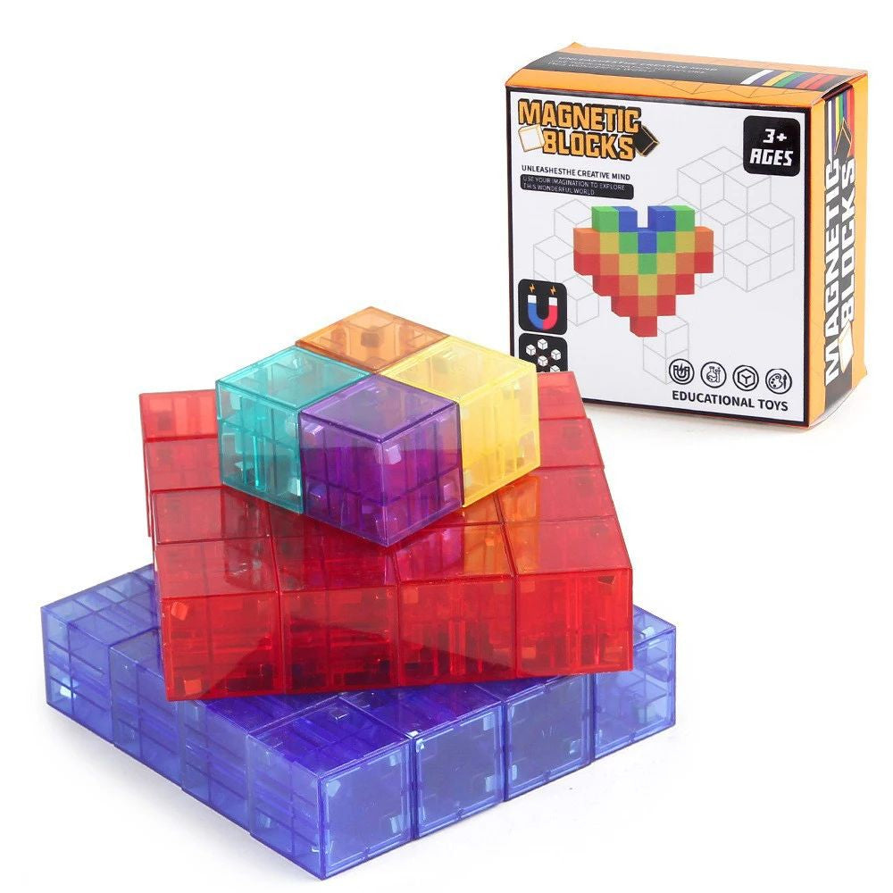 Magic Cubes - Fantasi & sjov - Magnetiske byggeklodser