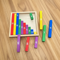Thumbnail for TinyMath – Lærerigt & pædagogisk – Regnetavle af træ med tal