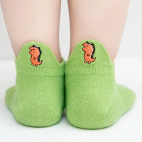 Thumbnail for PlayfulToes – Farbenfroh & weich – Kurze Kindersöckchen (5er-Set)