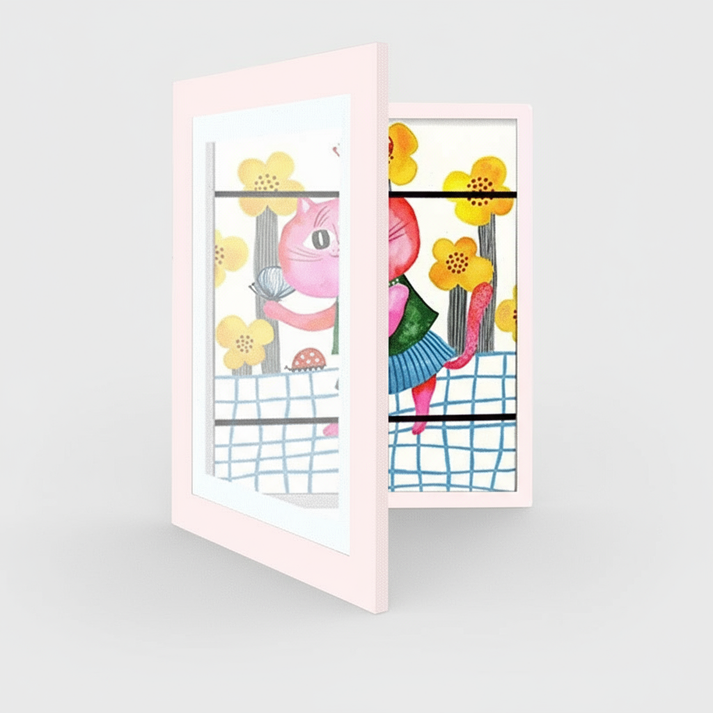 LittleGallery – Sjovt og lærerigt – Kunstramme A4