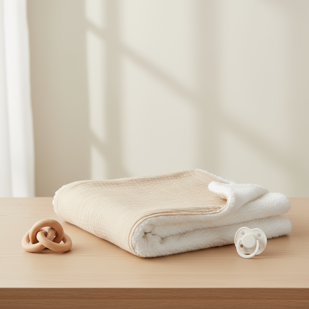 SnuggleBear – Premium tyk og blød baby-tæppe