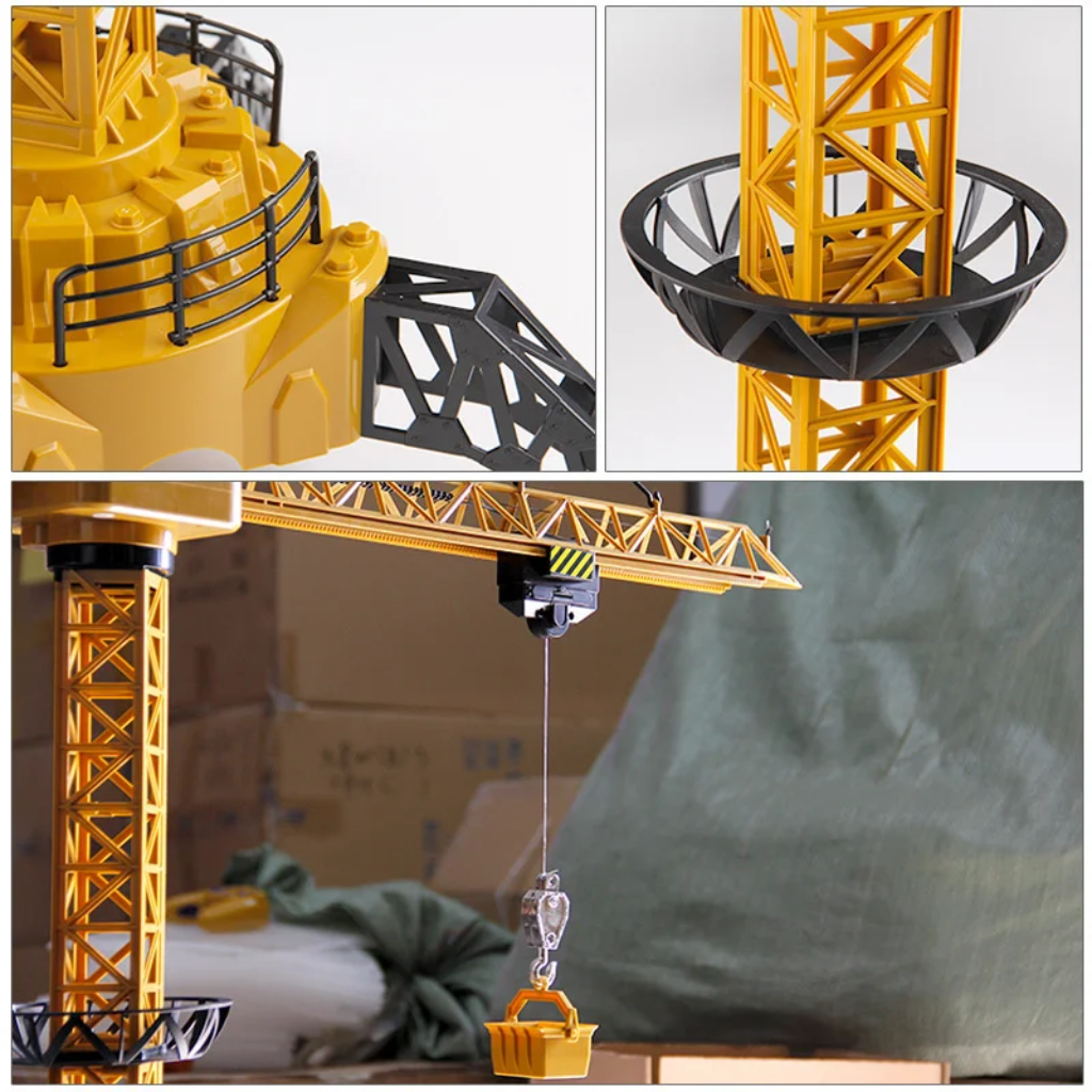 CranePro – Interaktivt og realistisk – fjernstyret legetøj i form af en tårnkran