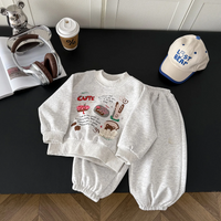 Thumbnail for MiniBuddy – Blødt og praktisk – Børnesweatersæt med lange ærmer
