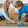 BrainyKids – Lærings- og sanseaktiviteter – Aktivitetsbræt i silikone med bogstaver