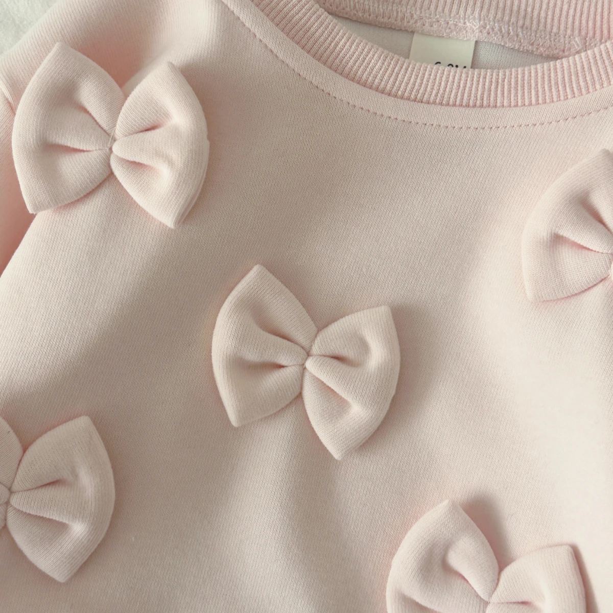 LittleAngel – Blødt & stilfuldt – Babysæt med sweater og bukser med elastik