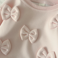 Thumbnail for LittleAngel – Blødt & stilfuldt – Babysæt med sweater og bukser med elastik