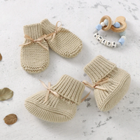 Thumbnail for Booties & Mittens – Blødt & varmt – sæt med handsker og tøfler