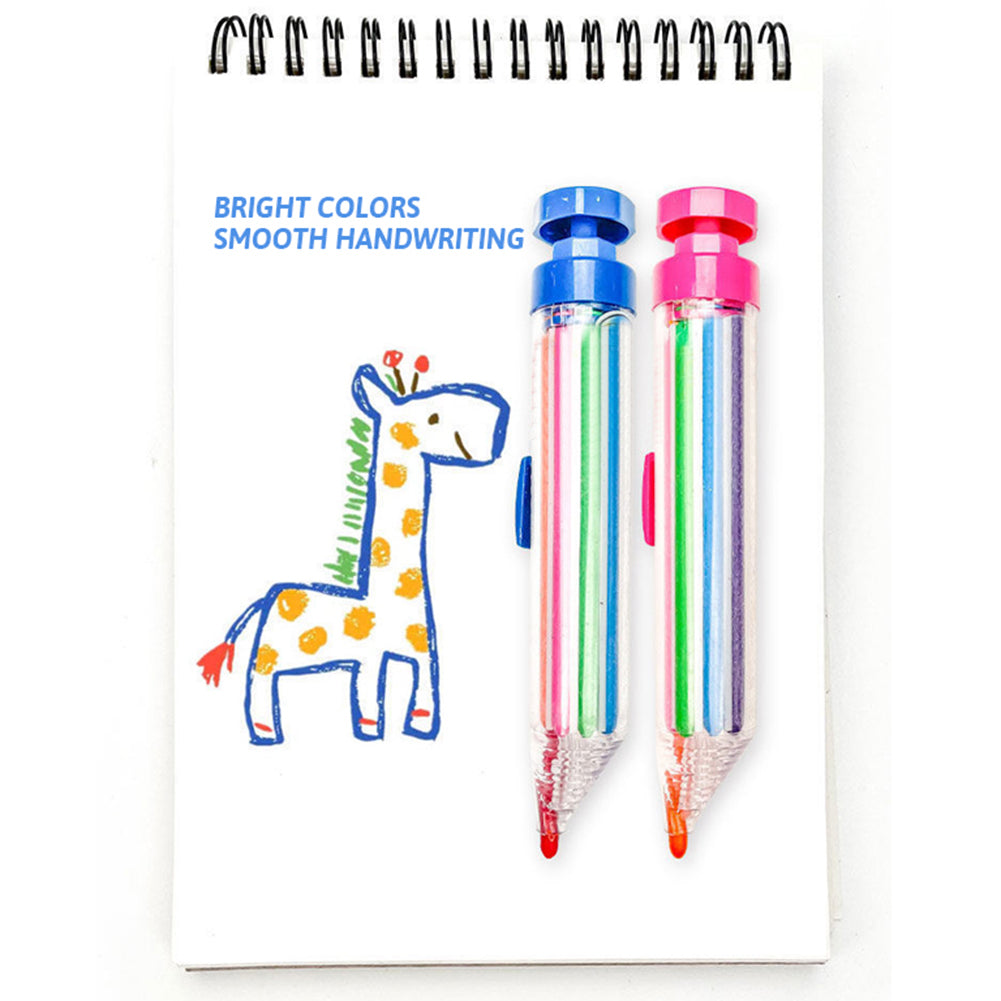 Push Crayon Pen™ - Det ultimative tegneværktøj til børn - Farvepen