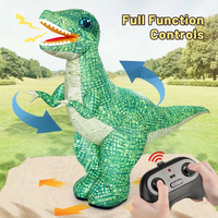 Thumbnail for MegaDino – Eventyrligt & interaktivt – Oppustelig fjernstyret dinosaur
