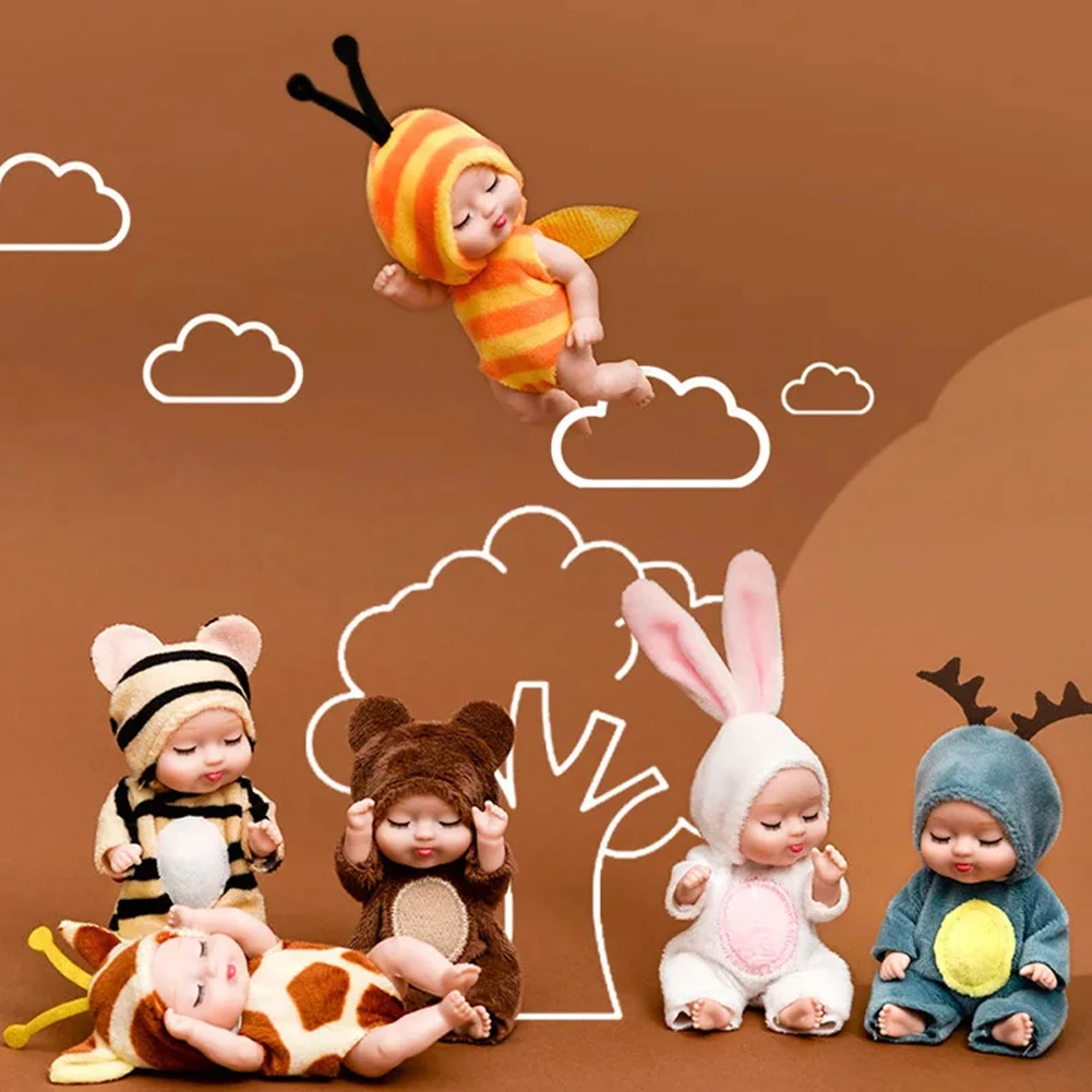 LittleDolly – Sødt og hyggeligt – Babydukke i et muntert dyrekostume