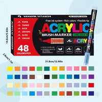 Thumbnail for ColorCraft – Kreativt og bæredygtigt – Akrylmarkører med penselspids