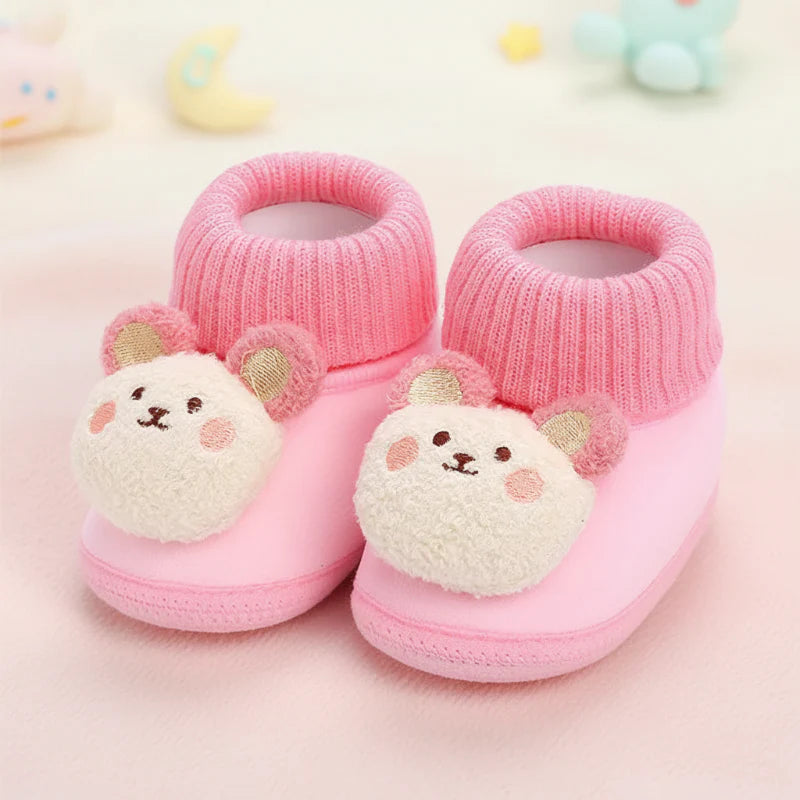 CuddleSteps – Varme og skridsikre – Dyre-babysko