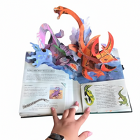 Thumbnail for JurassicKids – Spændende og lærerigt – 3D-pop-up-bog om dinosaurer