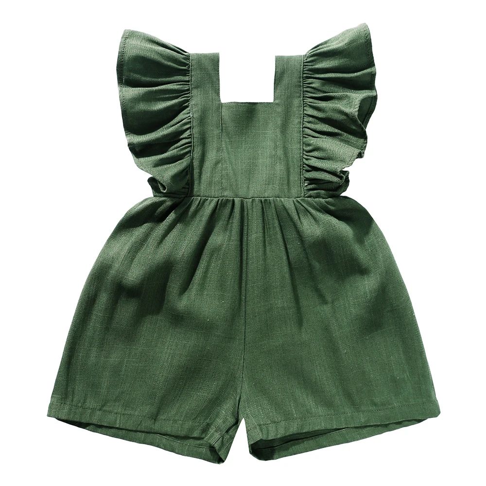 Mini Fashion™ - Sommerlig og sød - Jumpsuit til børn, piger