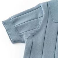 Thumbnail for MiniLuxe – Elegant og behagelig – poloshirt i strikket stof
