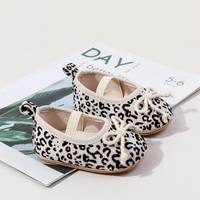 Thumbnail for TinyStyle – Sødt & elegant – babypigesko med leopardmønster