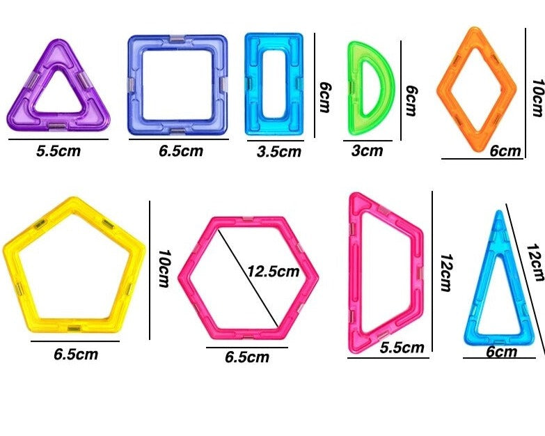 Magnet Building Blocks™ - Slip din kreativitet løs - magnetiske brikker