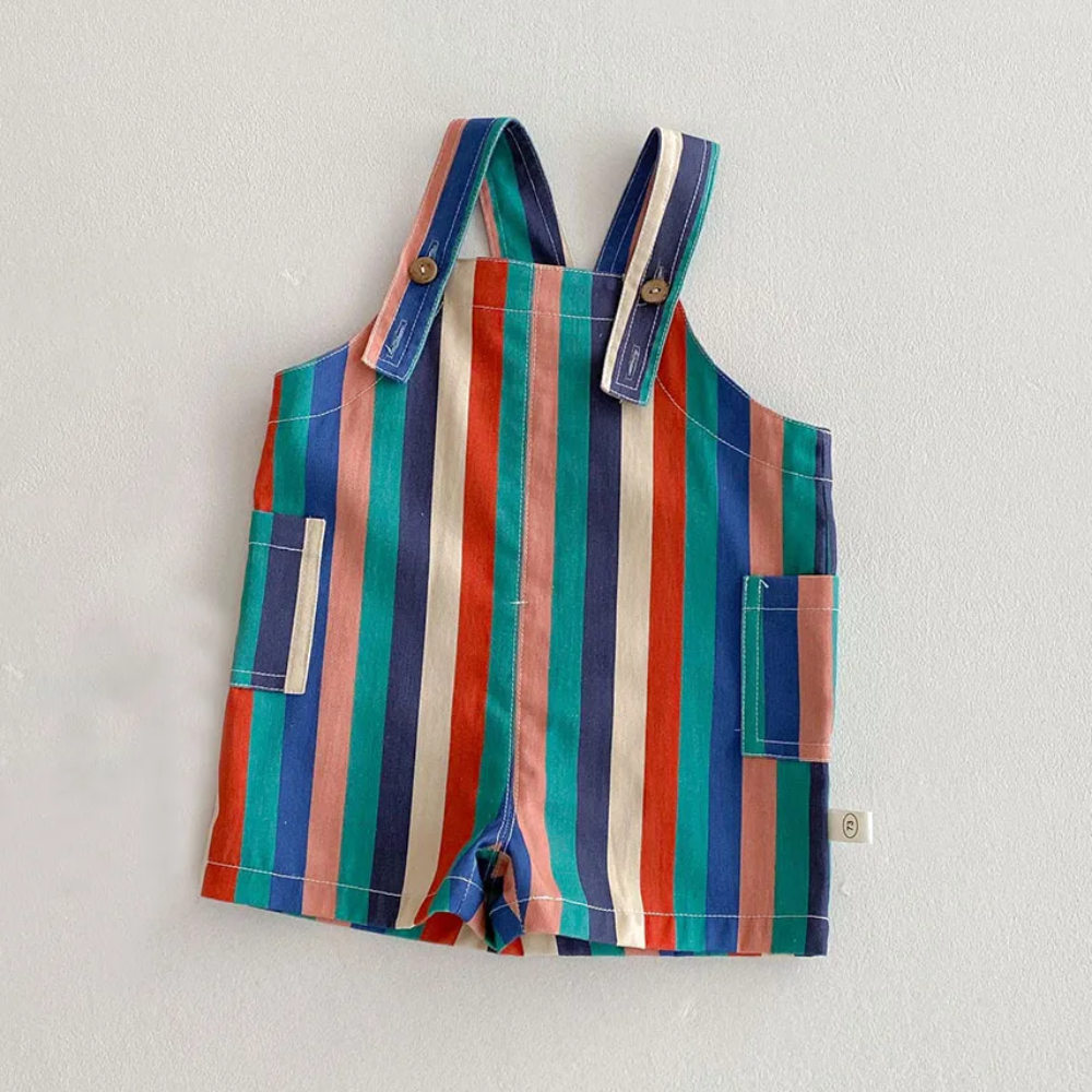 TinyStyle – Legesyge & behagelige – børneoveralls med print