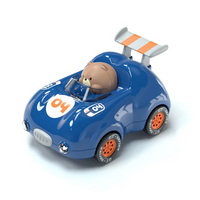 Thumbnail for Pull-Back Car™ – Lysende racersjov – Legetøjsbil