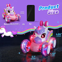 Thumbnail for GlowRide – Farverig og aktiv – Unicorn RC-bil