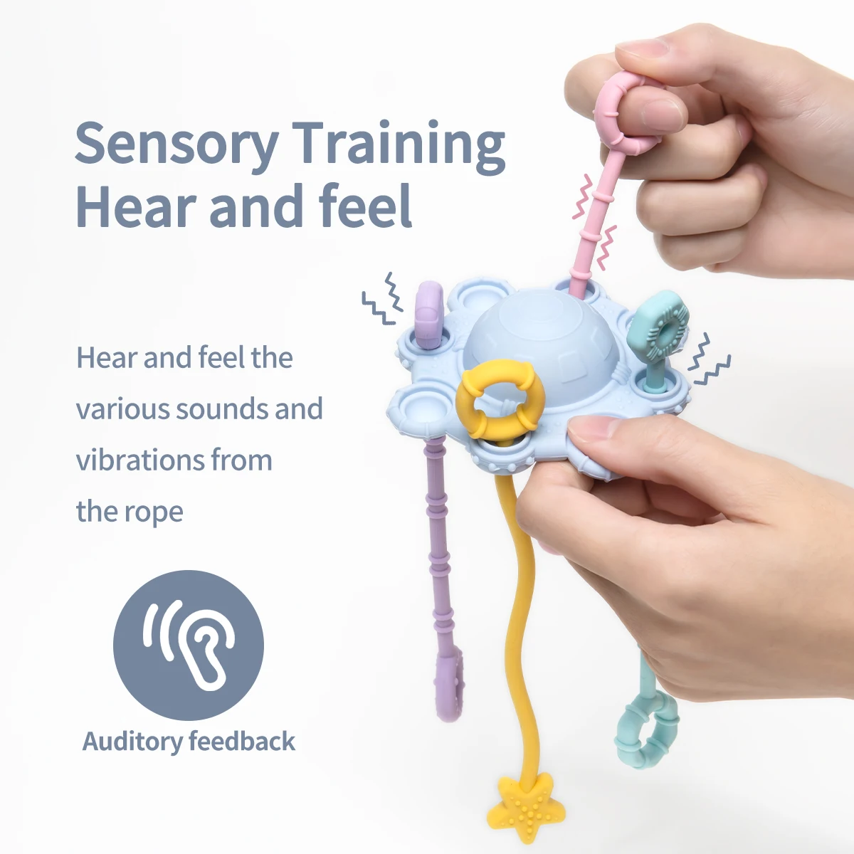 HappyHands – Sansemæssigt & Montessori – Sensorisk trækreb