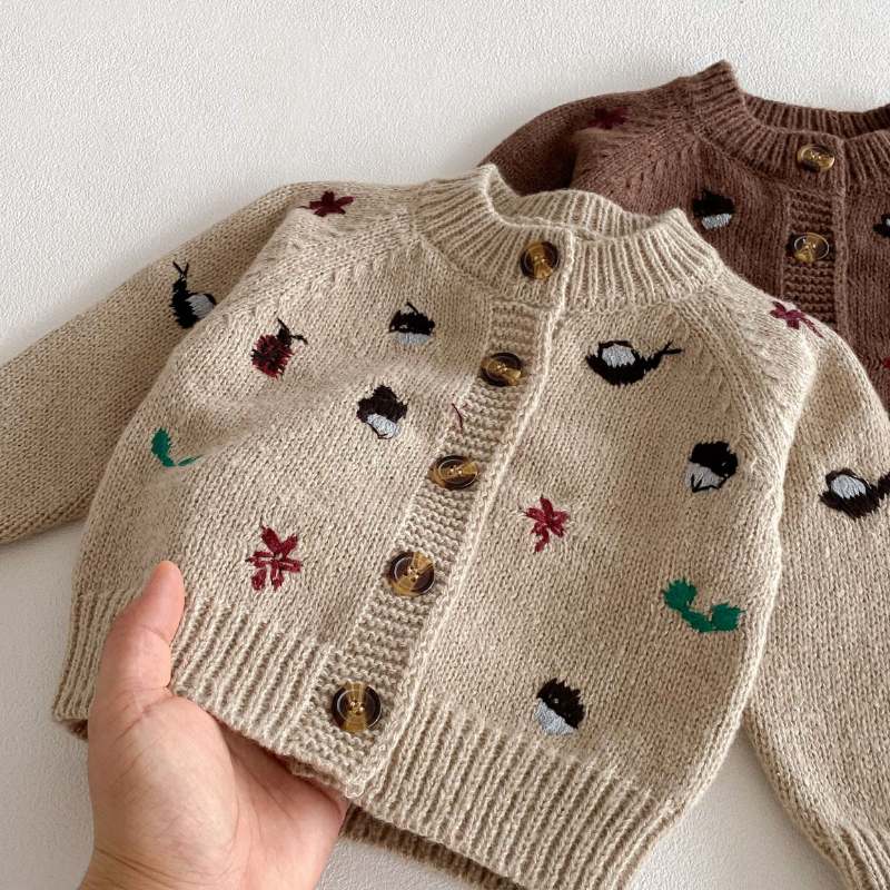 Mini Fashion™ - Varmt og Behageligt Materiale - Sweater