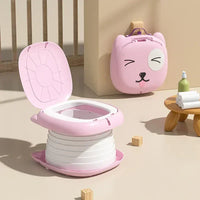 Thumbnail for TravelPotty – Kompakt og hygiejnisk – bærbart børnetoilet