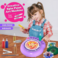 Thumbnail for SpinArt – Kreativt & lærerigt – DIY-malingsspindemaskine