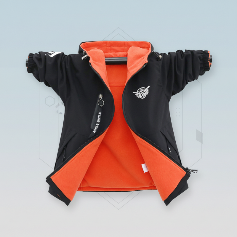 Reversible Kids Jacket – Vandtæt og vindtæt – Letvægtsjakke