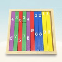 Thumbnail for TinyMath – Lærerigt & pædagogisk – Regnetavle af træ med tal