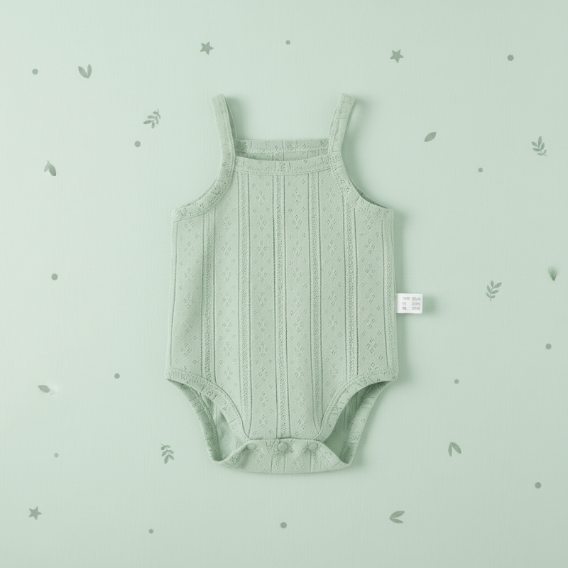 Summer Bodysuit – Let og behagelig – strikket babybody