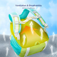 Thumbnail for KidPack – Let og behagelig – Letvægts skoletaske med vandflaskeholder