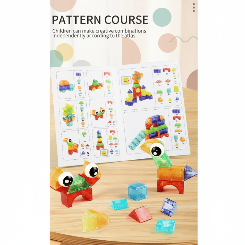 MagniCube – Kreativt og lærerigt – Magnetisk byggeklodssæt