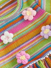 Thumbnail for RainbowBloom – Farverigt & sødt – Børnetøjssæt »Flower Power«