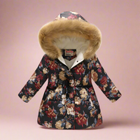 Thumbnail for CozyTrend – Elegant og hyggelig – Vatteret vinterjakke til piger