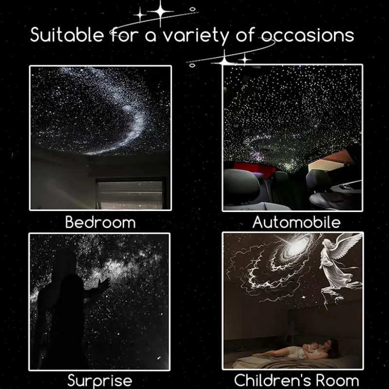 NightSky – Dæmpbar & magisk i soveværelset – LED Galaxy-lampe