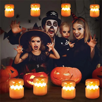 Thumbnail for SpookyLight – Festligt & unikt – Halloween-græskarlampe