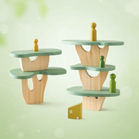 Thumbnail for Wooden Forest Blocks – Kreativitet & Udvikling – Sæt med træklodser til at stable