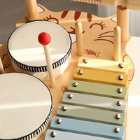 Thumbnail for Woods – Musikalsk og pædagogisk – Træ-trommesæt til småbørn