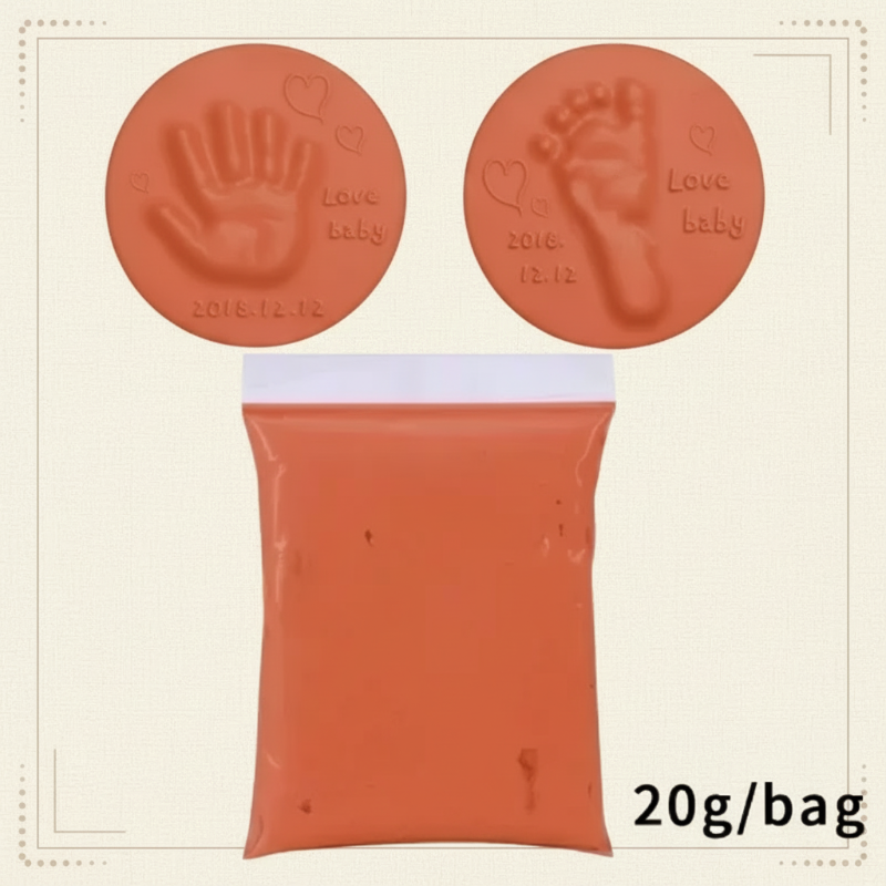 Baby Imprint Clay Kit – Minder & Unikt – Ler-aftrykssæt