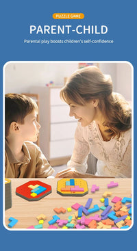 Thumbnail for Logic Blocks™ – Farve og kreativitet – Geometriske puslespil