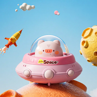 Thumbnail for Push and Go UFO Toy – Motorik & leg – UFO Legetøj