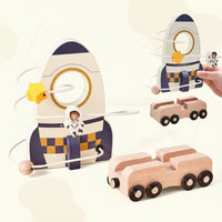Thumbnail for Color Spring – Legende & Udviklende – Sensoriske trælegetøj til babyer