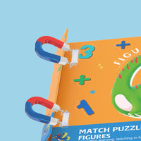 Thumbnail for SmartMatch – Sjovt og lærerigt – Magnetisk 2-i-1 tegne- og puslespilsbog