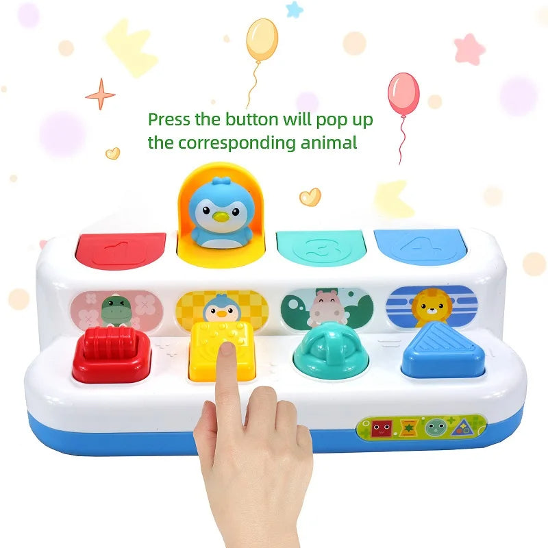 Baby Button Toy™ - sjov med at trykke - Babylegetøj – Min lille Mus